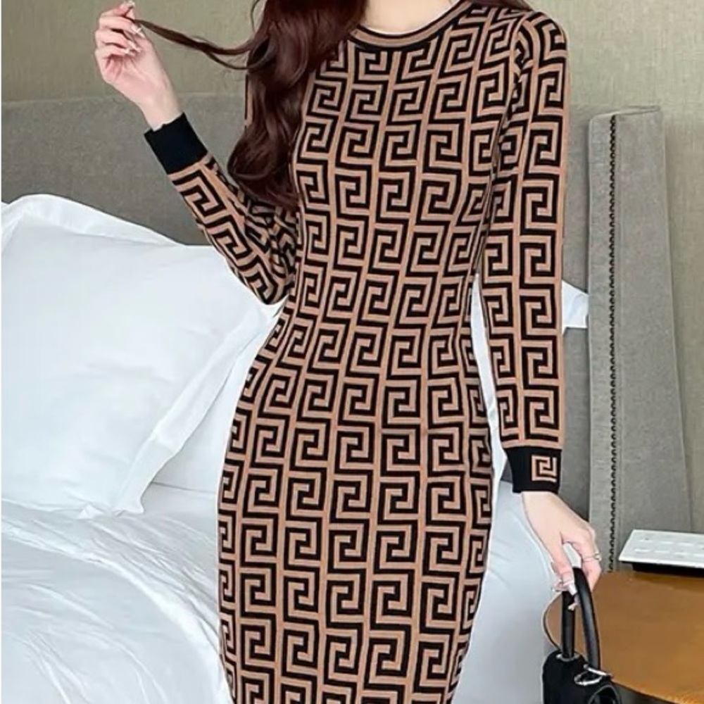 Jacquard dress